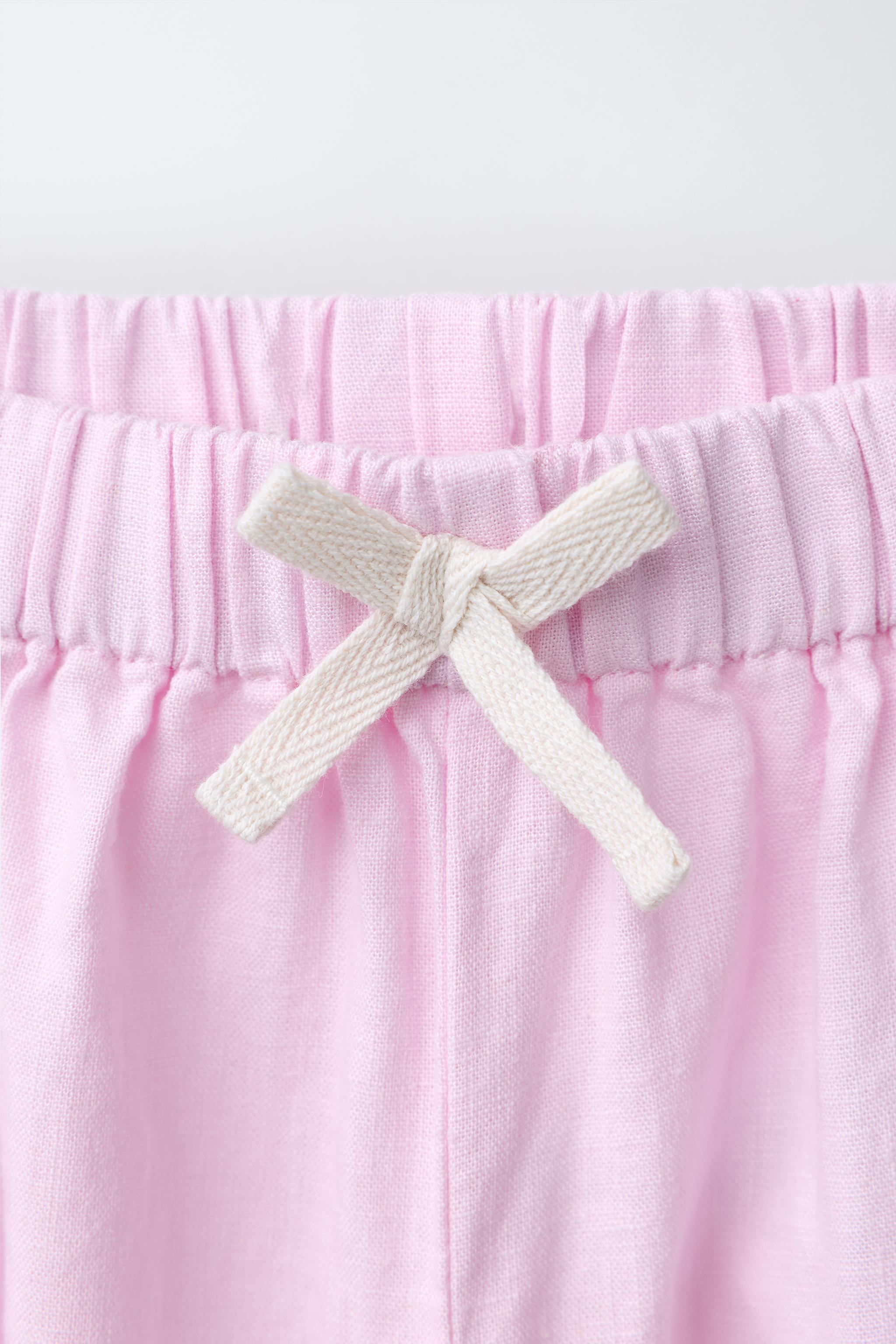 LINEN BLEND PANTS